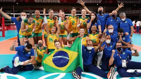 Foto: 2021 Getty Images - Seleção feminina do Brasil
