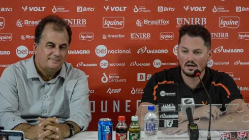 Foto: Divulgação/EC Vitória – Fábio Motta trouxe atacante para sequência da Série C