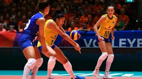 Foto: Divulgação FIVB – Brasil quer a segunda vitória na competição