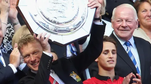 Foto: Reprodução/Manchester United FC - David Moyes foi o primeiro treinador após a saída de Sir Alex Ferguson