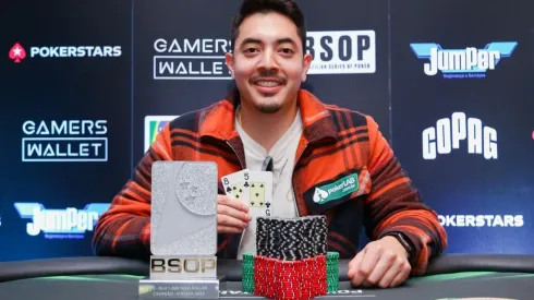 Edson Tsutsumi Jr. venceu evento no BSOp Rio de Janeiro (Foto: Luis Bertazini/BSOP)