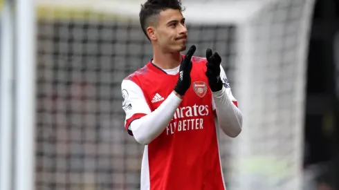 Martinelli foi destaque do Arsenal na temporada (Foto: Julian Finney/Getty Images)