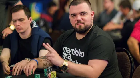 Pedro Padilha alcançou o Top 3 do poker online mundial (Foto: Carlos Monti/BSOP)