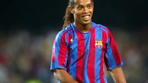 Getty Images/Luis Bagu - Ronaldinho confessa que gostaria de ser jogador de um técnico europeu