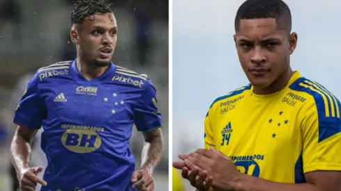 Fotos: Staff Images e Gustavo Aleixo/Cruzeiro - Multa de Daniel Jr é R$ 5 milhões menor que a de Vitor Roque, que se transferiu ao Athletico-PR
