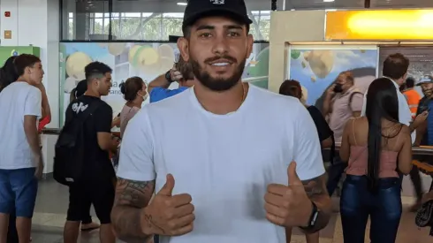 Fábio Will/O Liberal. Leandro Carvalho já está em Belém para assinar contrato com o Remo