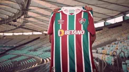 Divulgação / Fluminense/ "Mais de R$ 15 milhões"; Fluminense renova contrato de patrocínio master com empresa e tem aumento no valor mensal.