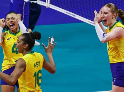 Liga das Nações | Após revés para a Itália, Brasil vence a Sérvia jogando em Brasília