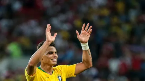 Ale Cabral/AGIF - Thiago Silva visita CT do Fluminense e acende rumores