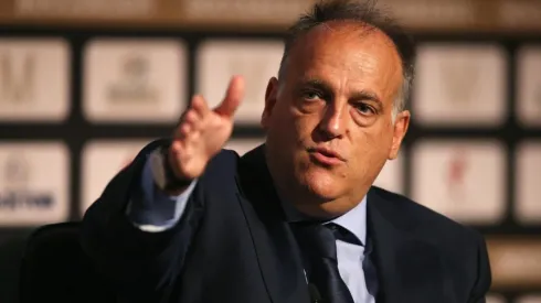 Foto: Jan Kruger/Getty Images for Soccerex | Tebas disparou mais uma vez contra o presidente do PSG