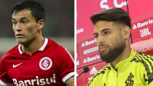 Fotos: Ramiro Furquim/AGIF e Ricardo Duarte/Internacional