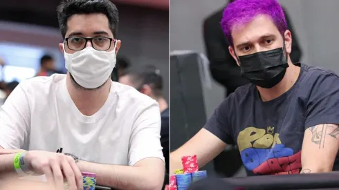Eder Campana e Felipe Boianovsky faturaram bons prêmios no poker online (Foto: BSOP)