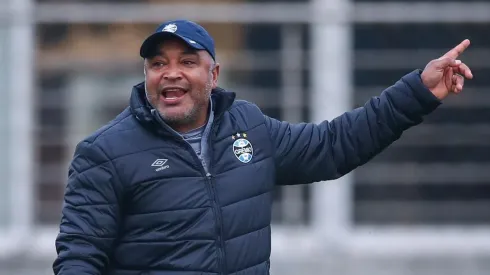 Foto: Lucas Uebel/Grêmio/Divulgação - Roger Machado: técnico tenta consolidar o Grêmio no G-4