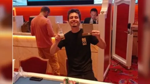 Felipe Ketzer arrumou excelente premiação no Cassino Wynn (Foto: Reprodução instagram Ricardo Sehnem)