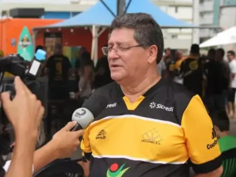Vilmar Guedes expõe situação financeira do Criciúma: "Temos preocupação"