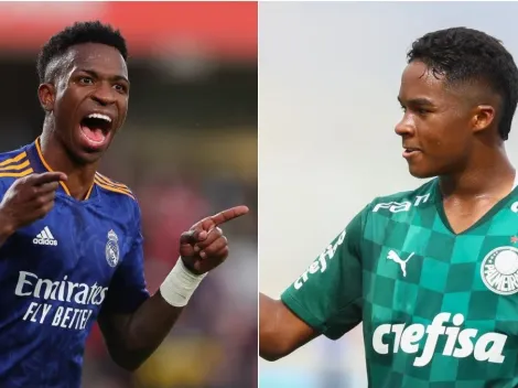 Números de Endrick impressionam e gera comparação com Vini Jr, ídolo do Real Madrid