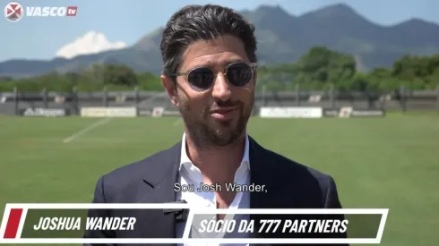 Foto: Vasco TV/YouTube - Josh Wander pode mudar planejamento no Vasco