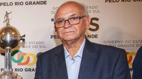 Foto: Lucas Uebel/Grêmio - Romildo vem sendo pressionado.