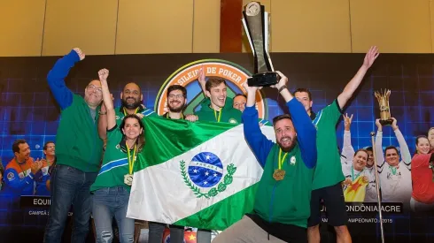 A seleção do PAraná foi a campeã do CBPE em 2018 (Foto: Carlos Monti/BSOP)