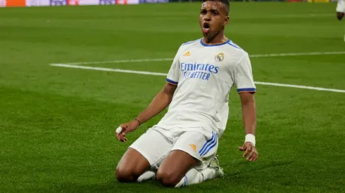 Rodrygo encaminha renovação com Real Madrid (Foto: Getty Images)