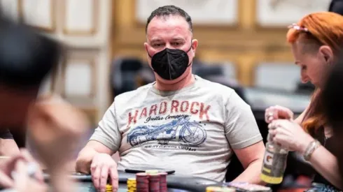 Sérgio Braga é um especialista no Razz (Foto: Seth Haussler/PokerNews)