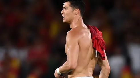 Foto: David Ramos/Getty Images | Cristiano Ronaldo não se juntou ao restante do elenco para pré-temporada do United