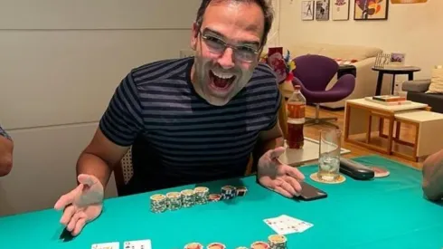 Tadeu Schmidt é mais um amante do poker (Foto: Reprodução instagram oficial Tadeu Schmidt @tadeuschmidt