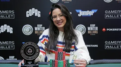 Juliana Vidal levou o Evento Ladies do BSOP pela segunda vez seguida (Foto: Luis Bertazini/BSOP)