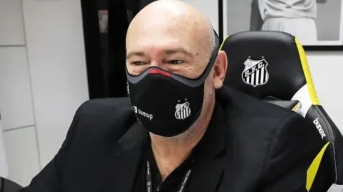 Foto: Ivan Storti/ Santos - Rueda, mandatário do Santos.