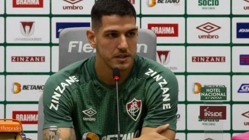 Foto: Marcelo Gonçalves/Fluminense/Divulgação - Nino: envolvido em especulações para deixar o Fluminense