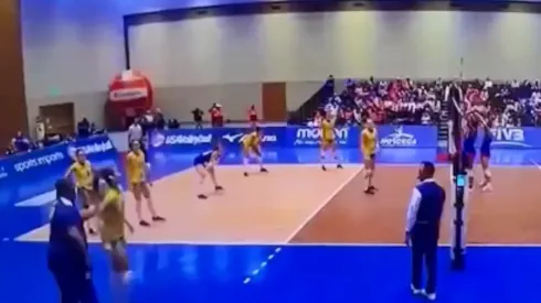 Hylmer empurrou jogadora durante o Pan sub-19