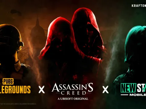 Assassin’s Creed terá crossover em PUBG: Battlegrounds e New State Mobile em agosto