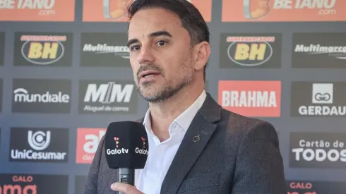 Foto: Pedro Souza / Atlético / Divulgação - Caetano: dirigente cobrou jogadores do Galo em reunião