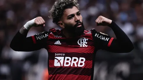 Ettore Chiereguini/AGIF/ Gabigol encerra jejum no Flamengo e está perto de bater marca na carreira.