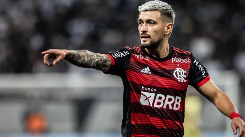 Raul Baretta/AGIF - Arrascaeta, meia do Flamengo.