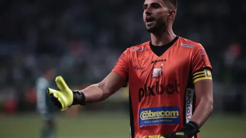 Ettore Chiereguini/AGIF. Anunciado em 2019, Pegorari é o segundo goleiro com mais partidas pelo Ituano