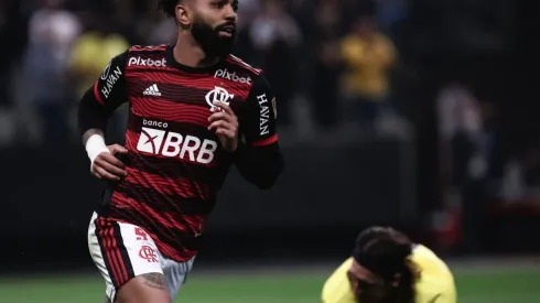 Ettore Chiereguini/AGIF - Fala de Gabigol antes de jogo contra o Corinthians viraliza