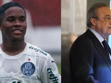 Florentino sinaliza pagar caminhão de dinheiro por Endrick para tirá-lo do Palmeiras e levá-lo ao Real