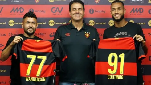Foto: Reprodução/Sport Club do Recife - Dupla de ataque é apresentada no Sport