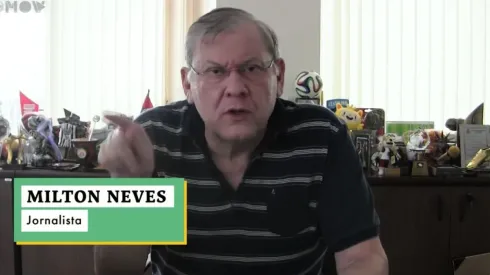 Foto: Reprodução UOL Esporte/YouTube | Milton Neves 'crava' placar na Libertadores