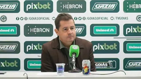 Foto: Reprodução / Youtube Goiás TV | Paulo Rogério falou pela primeira vez desde a apresentação de Bruno Pivetti e Paulo Autuori