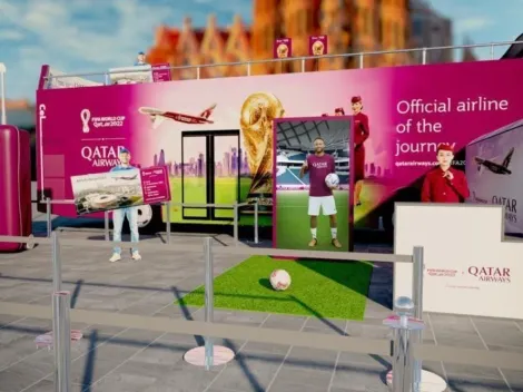 Qatar Airways comemora os 100 dias para a Copa do Mundo FIFA Qatar 2022 e lança ‘The Journey Tour’ em toda a Europa
