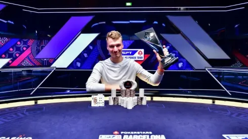 Rick van Bruggen superou um grande field no EPT Barcelona (Foto: Tomas Stacha/PokerStars)