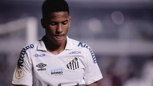 Ângelo pode retornar ao time titular do Santos (Foto: Ettore Chiereguini/AGIF)