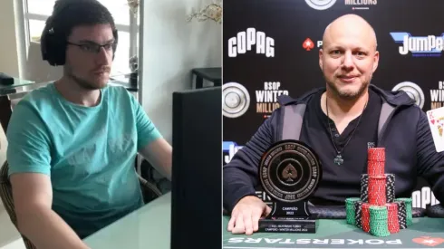 Rodrigo Selouan e Tel Genovesi foram os destaques do Brasil no poker online (Fotos: Instagram oficial Rodrigo Selouan e Divulgção/BSOP)