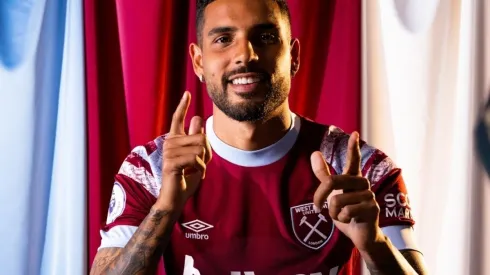Foto: Divulgação/West Ham - Emerson Palmieri, ex-Santos, vai defender o West Ham pelas próximas quatro temporadas