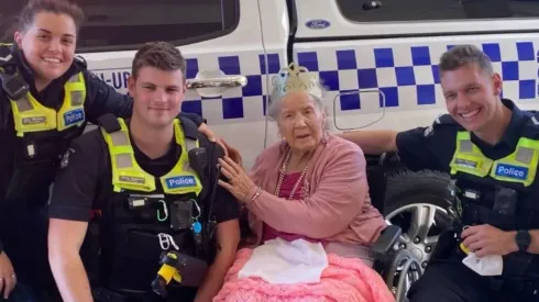 Imagem: Reprodução/Instagram oficial da polícia de Victoria.