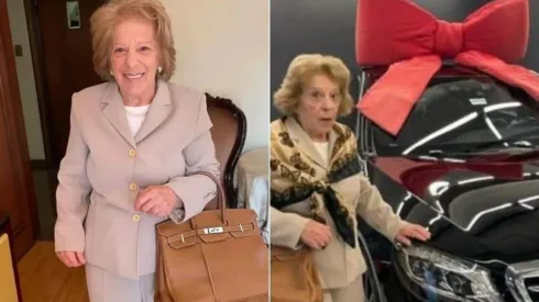 Foto 1: Reprodução/Instagram oficial de Maria Berklian | Foto 2: Reprodução/TikTok oficial de Maria Berklian