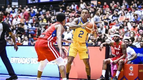 Yago durante a derrota para Porto Rico, em San Juan