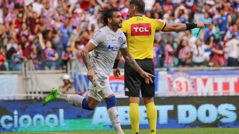 Agif/Renan Oliveira - Ricardo Goulart decide para o Bahia